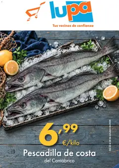 Vista previa Lupa Supermercados folleto válido desde el 22/10/2026