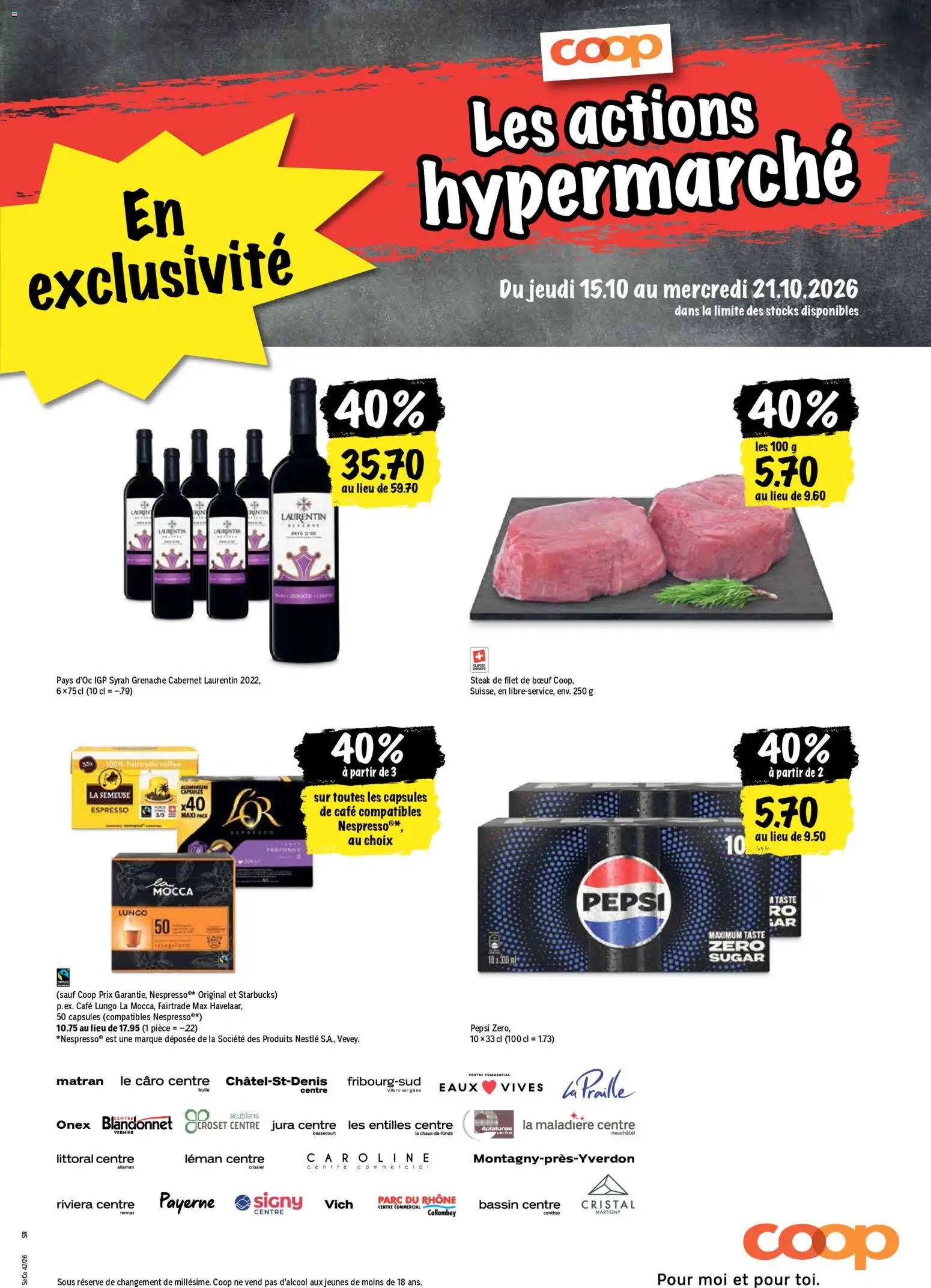 Coop aktionen FR – gültig ab 15.10.2026 | Seite: 21