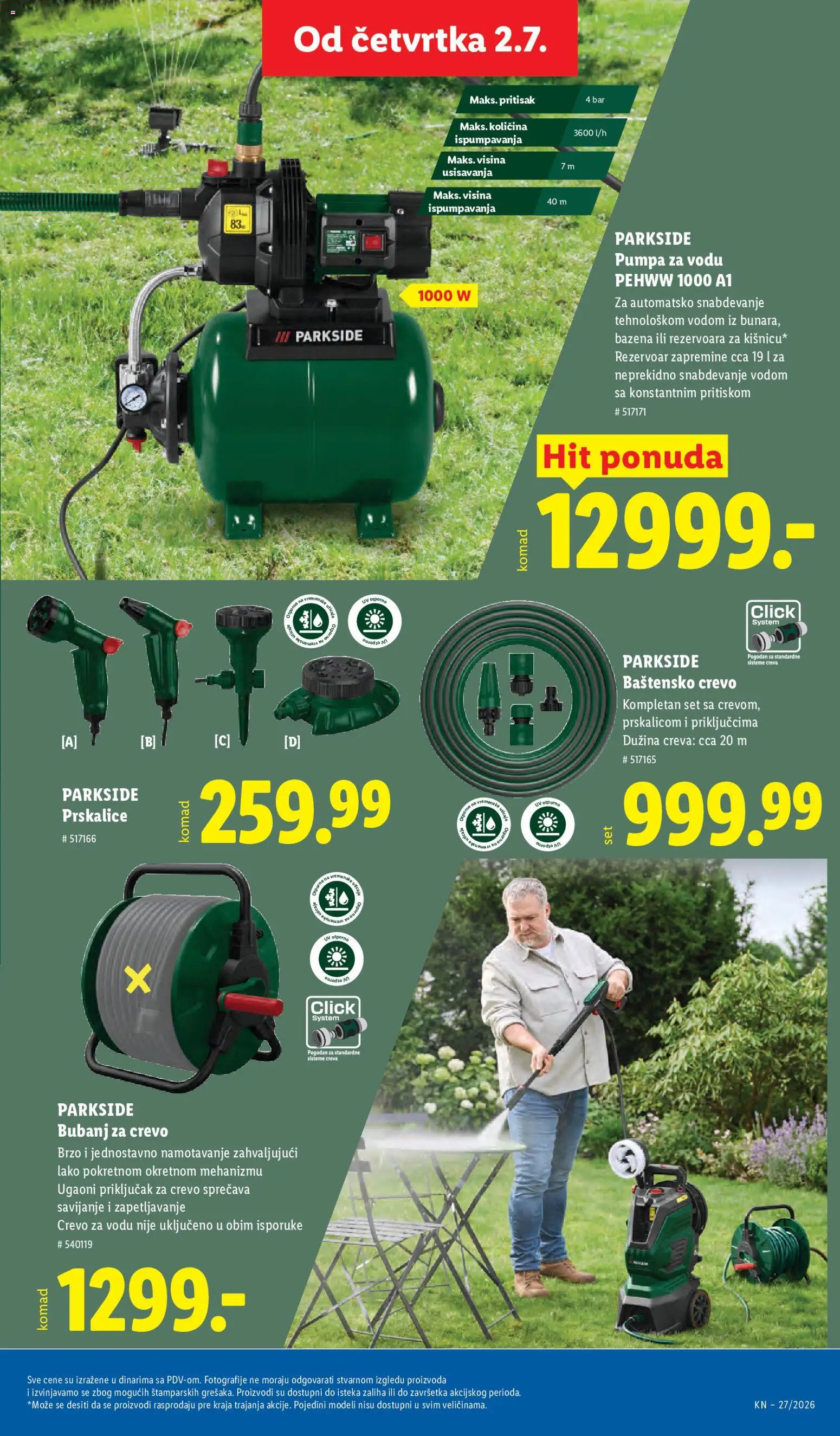 Lidl katalog - važi od 02.07.2026 | Strana: 67 | Proizvode: Parkside, Priključak