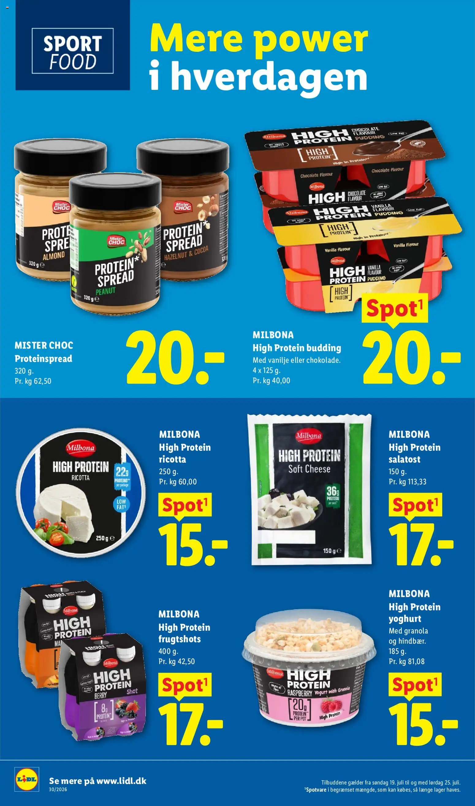 Lidl tilbudsavis – gyldig fra 19/07/2026 | Side: 12 | Produkter: Yoghurt, Salatost, Vanilje, Søm