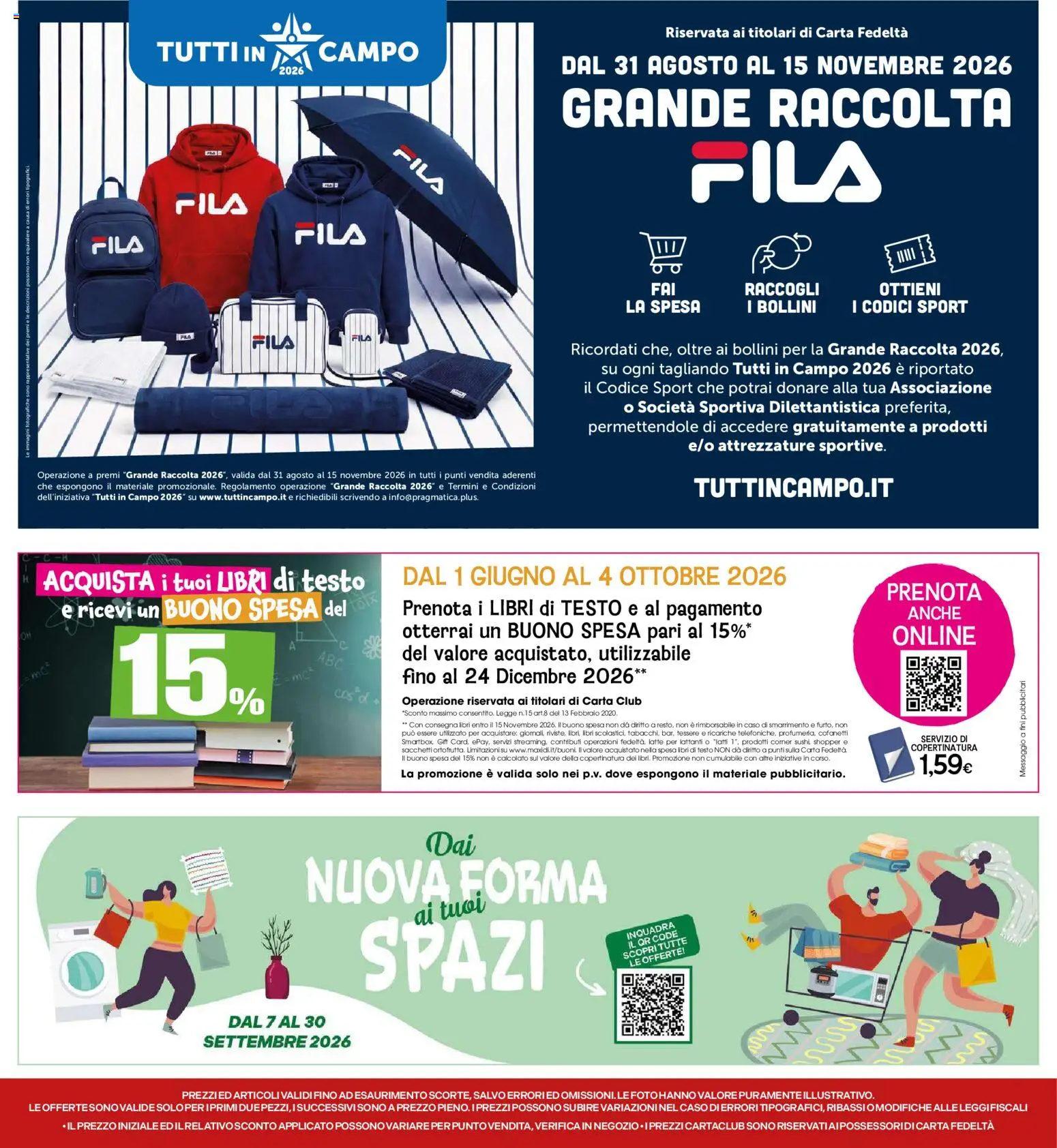 Volantino Galassia del 07/09/2026 | Pagina: 28 | Prodotti: Libri, Latte
