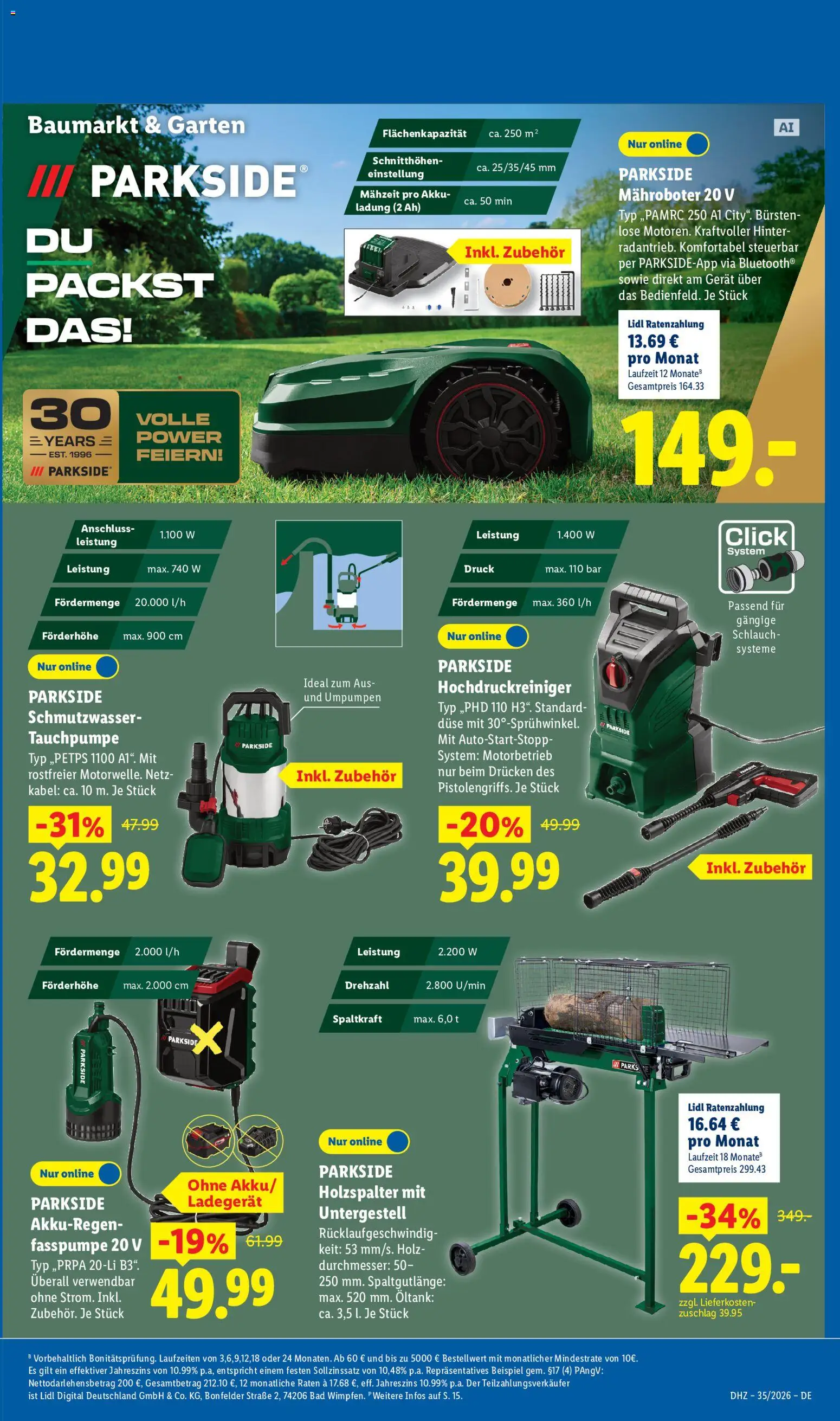 Lidl Prospekt – gültig ab 24.08.2026 | Seite: 3 | Produkte: Kabel, Bad, Hochdruckreiniger, Ladegerät