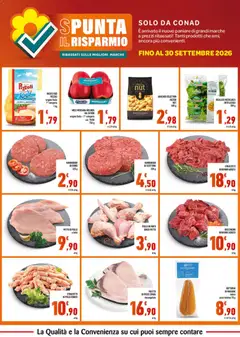 Anteprima del volantino INSALATA MISTICANZA, ORTI LAZIALI, 200 g valido a partire dal 01/08/2026 | Pagina: 2 | Prodotti: Misticanza, Insalata, Patate, Filetto