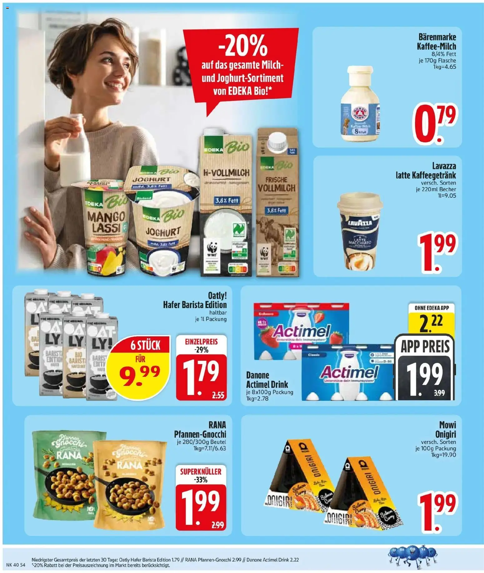 Edeka Prospekt Rötz (ab 28.09.2026) » Angebote Online | Seite: 6 | Produkte: Lavazza, Actimel, Joghurt, Mango