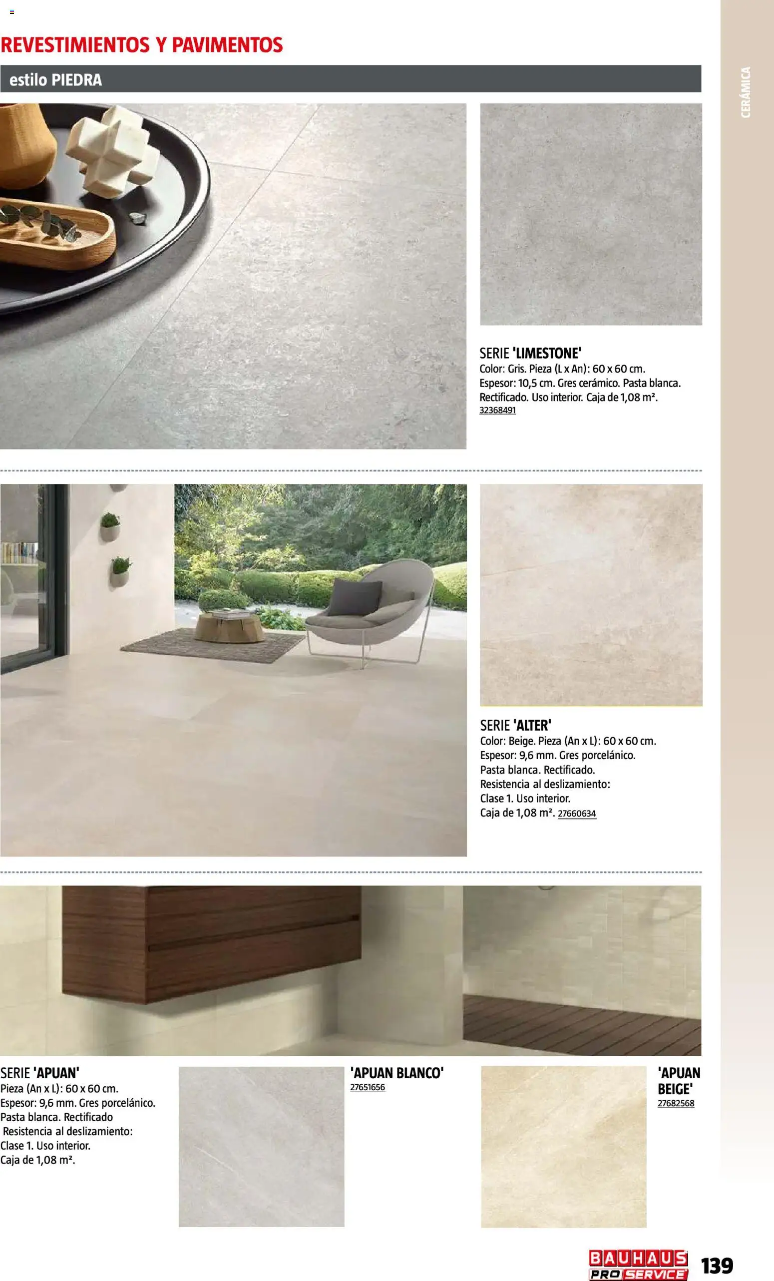 Bauhaus ProService │ válido desde el 11/05/2026 | Página: 139 | Productos: Pasta, Caja