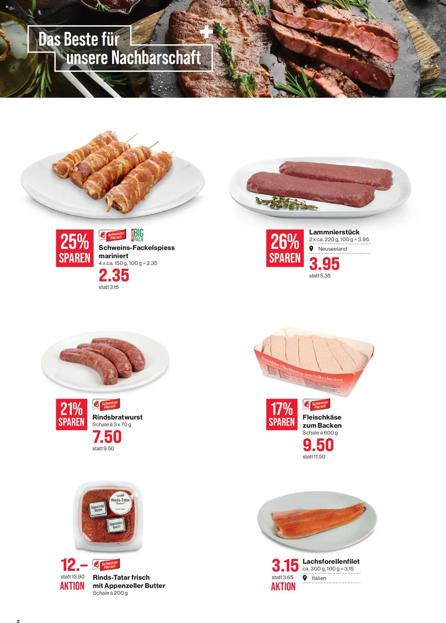 SPAR aktionen – gültig ab 25.06.2026 | Seite: 2 | Produkte: Butter