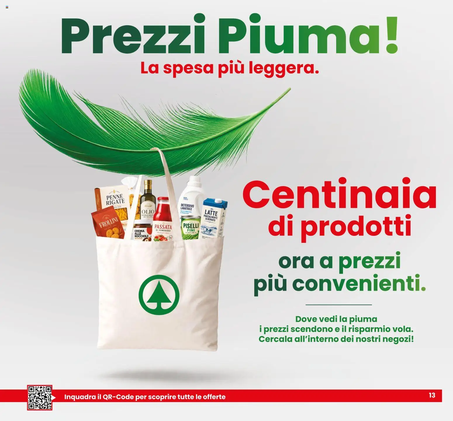 Volantino Despar del 17/09/2026 | Pagina: 13 | Prodotti: Pomodoro, Nocciole, Lavatrice, Penne