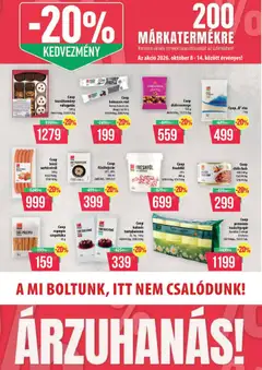COOP Szolnok szórólap - amely érvényes a következő dátumtól: 2026.10.08.