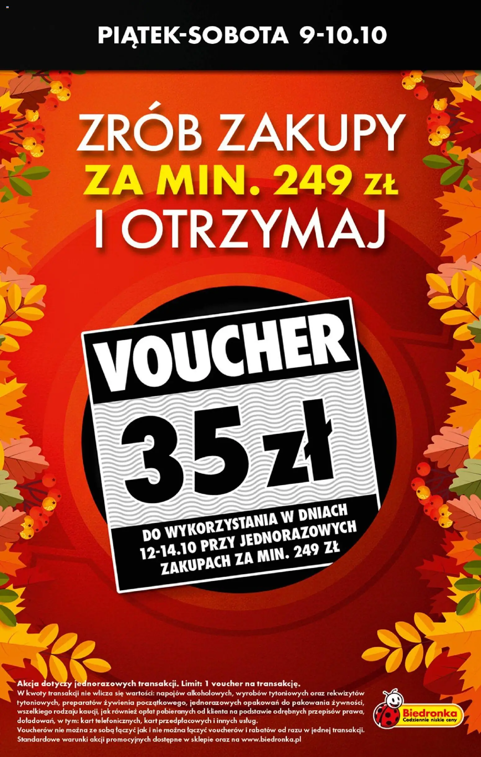 Biedronka gazetka - Tani weekend od 09.10.2026 | Strona: 5