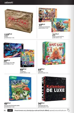 Pogląd oferty "Empik promocje" - ważna od 17.06.2026 | Strona: 86 | Produkty: Gra