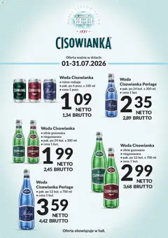 Pogląd oferty "Makro gazetka - Cisowianka" - ważna od 01.07.2026