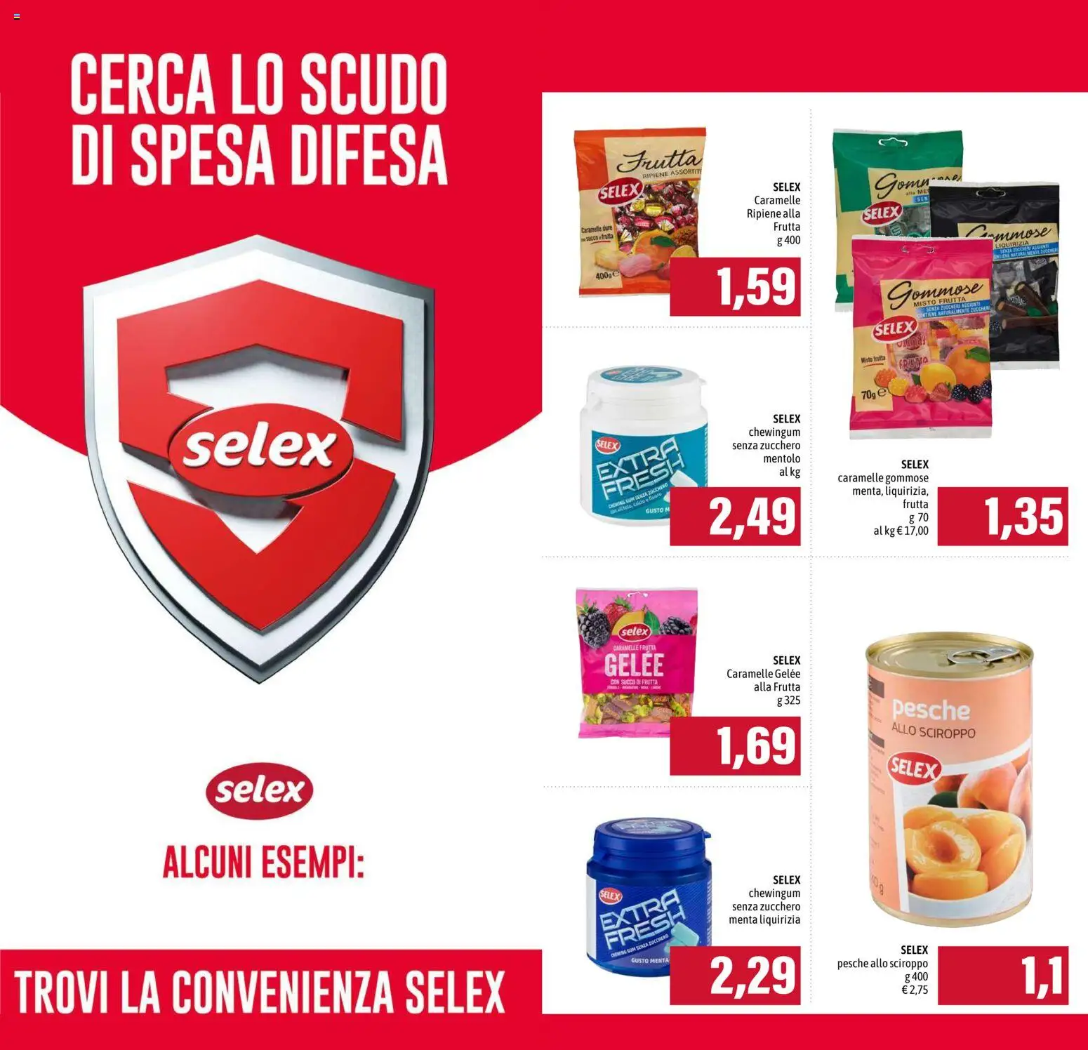 Volantino EMI del 04.06.2026 | Pagina: 11 | Prodotti: Succo, Caramelle, Frutta, Succo di frutta