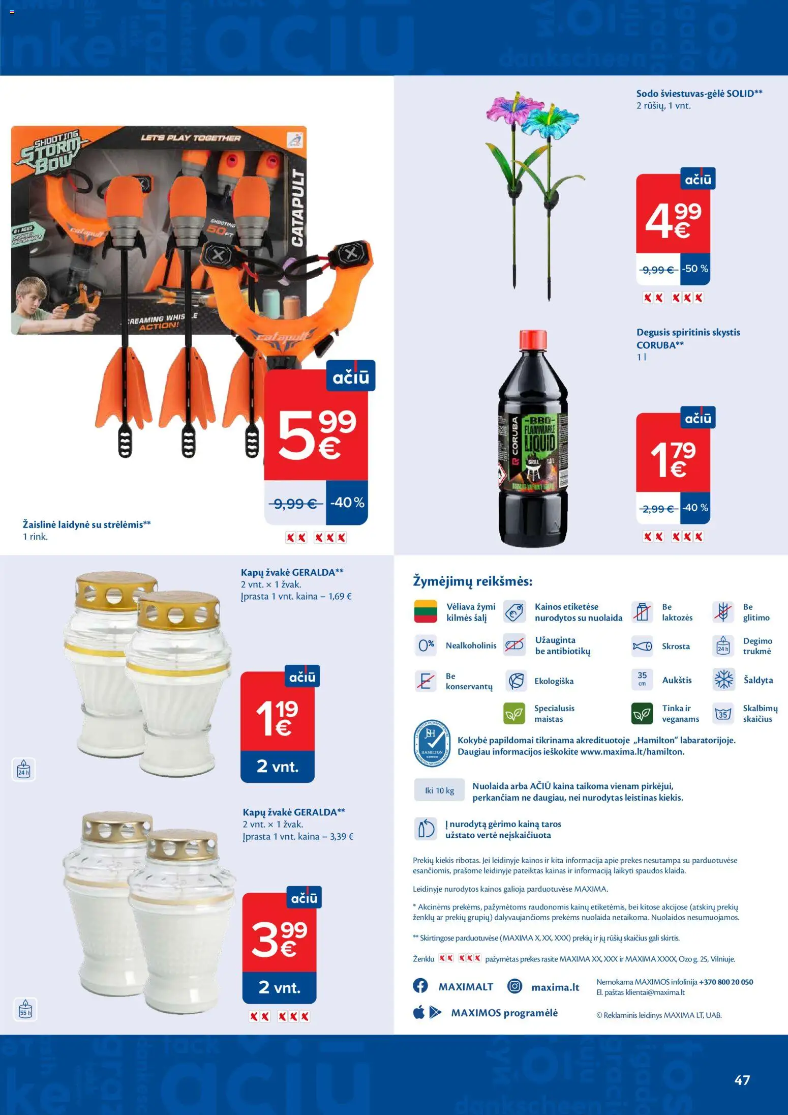 MAXIMA akcijos nuo 26.05.2026 | Puslapis: 47