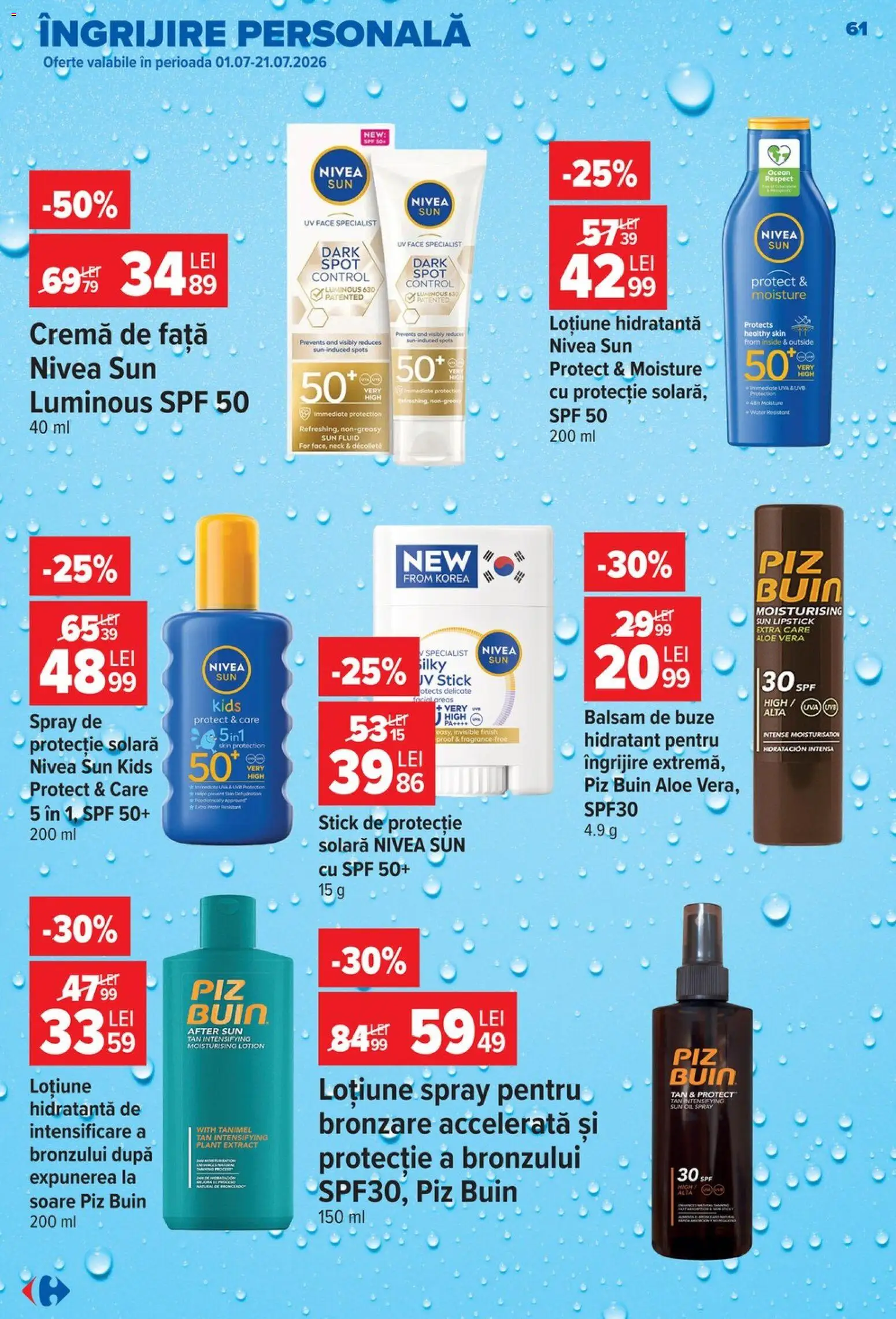 Noul catalog Carrefour – valabil de la 08.07.2026 | Pagină: 62