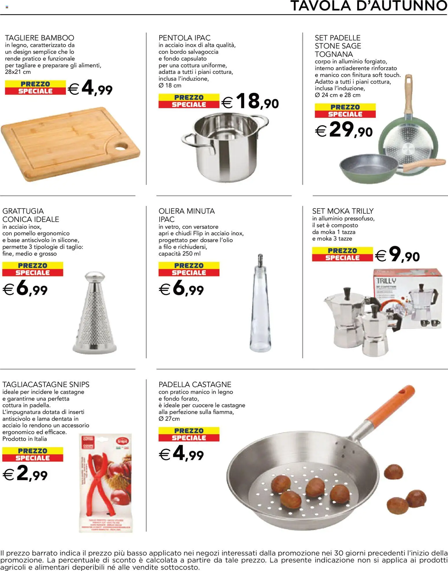 Volantino Esselunga S del 24/09/2026 | Pagina: 19 | Prodotti: Grattugia, Tagliere, Basso, Inserti