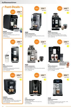 Fust aktionen ab 22.06.2026 gültig | Seite: 12 | Produkte: Melitta, Kaffeevollautomat, Philips, Siemens