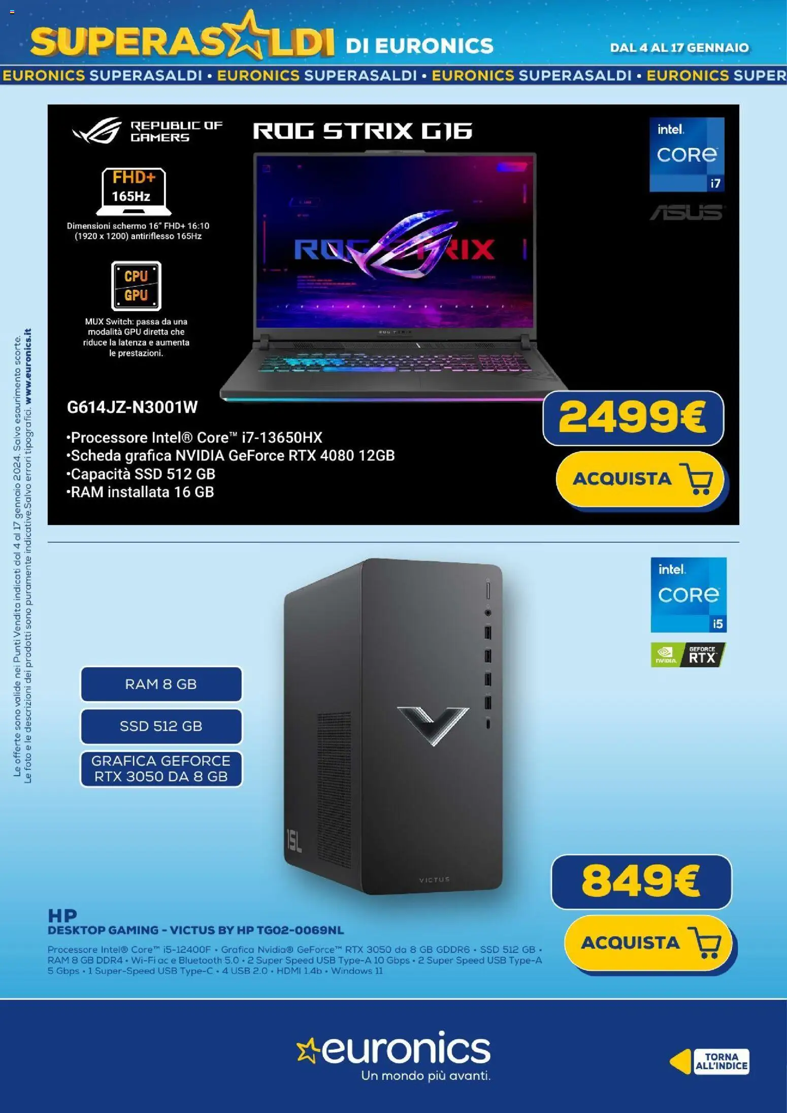 Volantino Euronics del 15/10/2026 | Pagina: 17