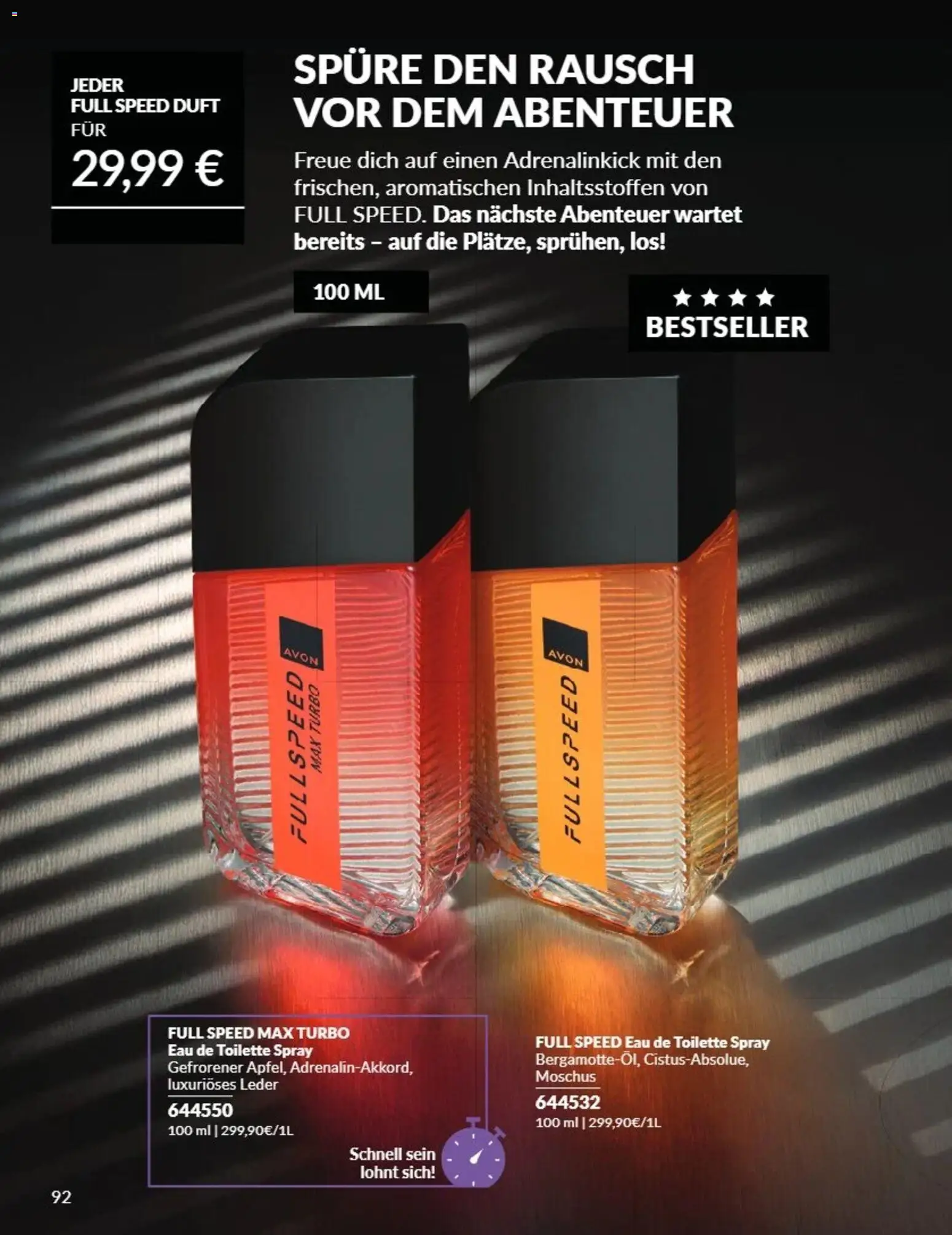AVON Katalog August 2026 – gültig ab 08.08.2026 | Seite: 92 | Produkte: Toilette, Duft, Eau de Toilette