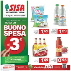 Anteprima del volantino SISA volantino valido a partire dal 27/08/2026