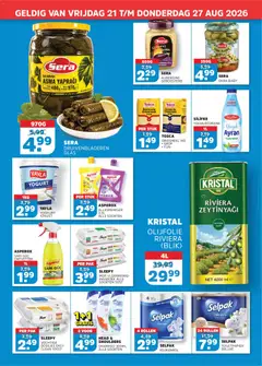 Sahan folder - Voorbeeld van een folder van Sahan, geldig van 21-08-2026 | Pagina: 2 | Producten: Yoghurt, Doekjes, Allesreiniger, Toiletpapier