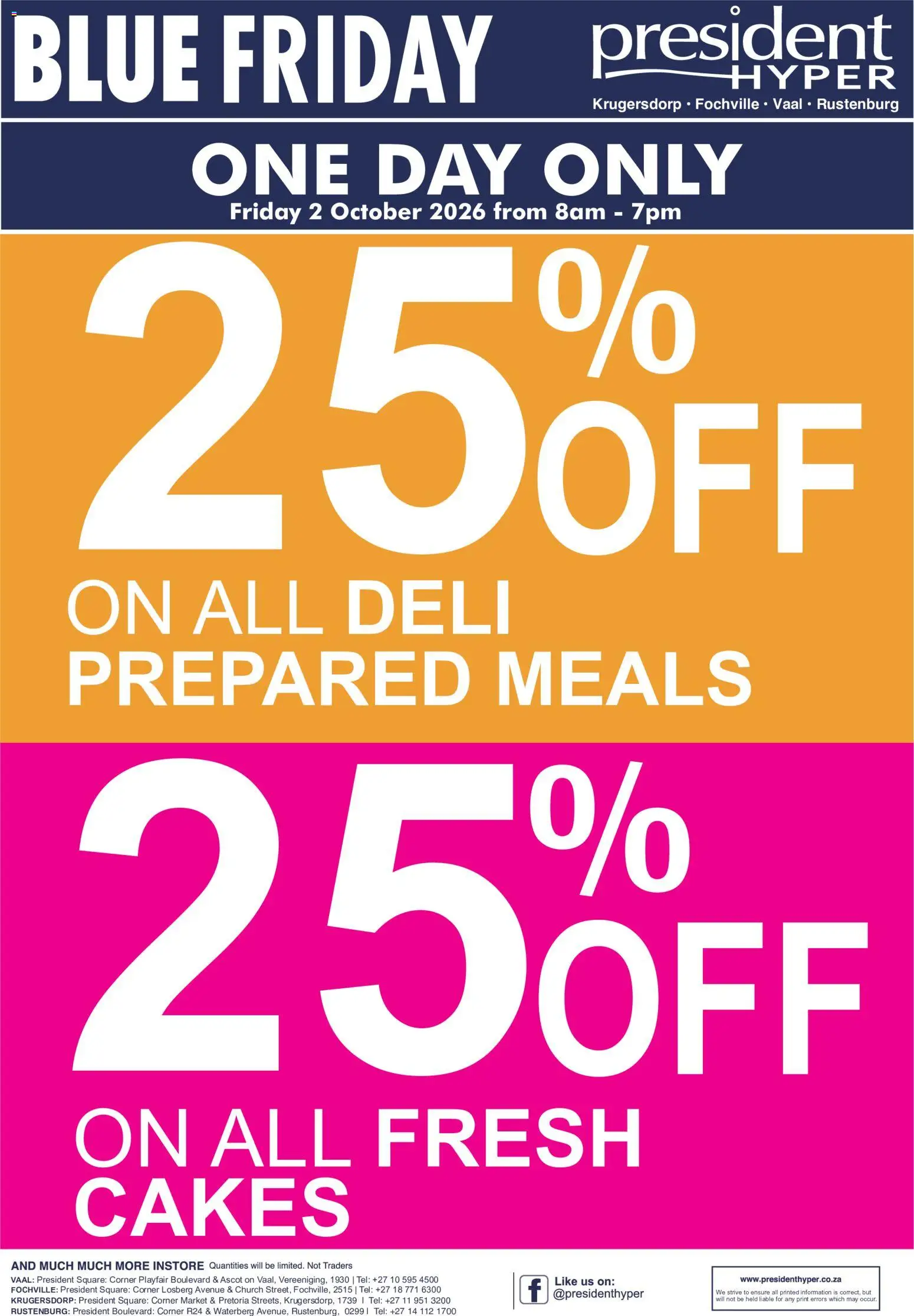 New President Hyper catalogue – valid from 02/10/2026 | Page: 1