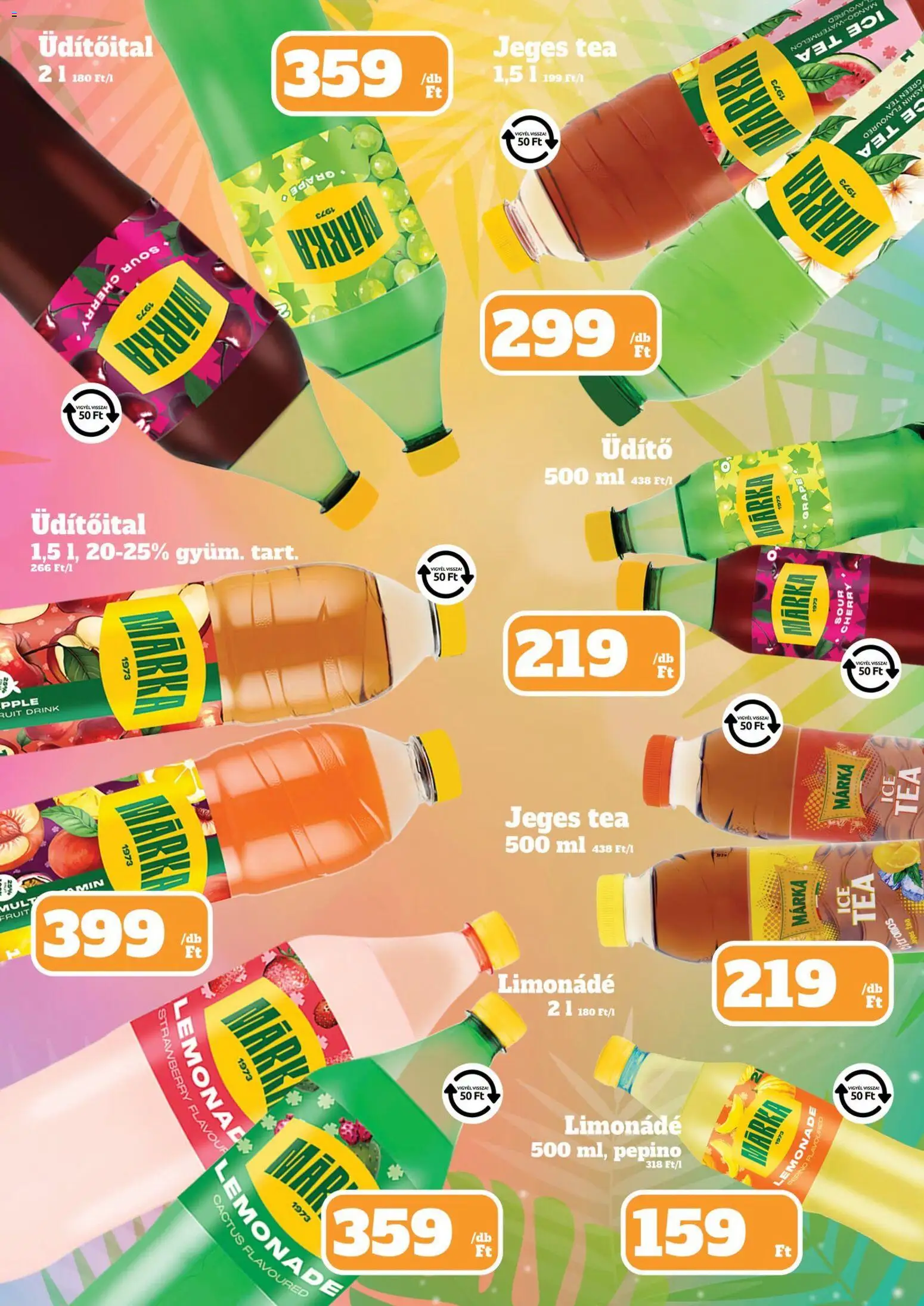Family Diszkont akciós ujság - amely érvényes a következő dátumtól: 2026.09.03. | Oldal: 23 | Termékek: Ice tea, Limonádé, Márka, Tea
