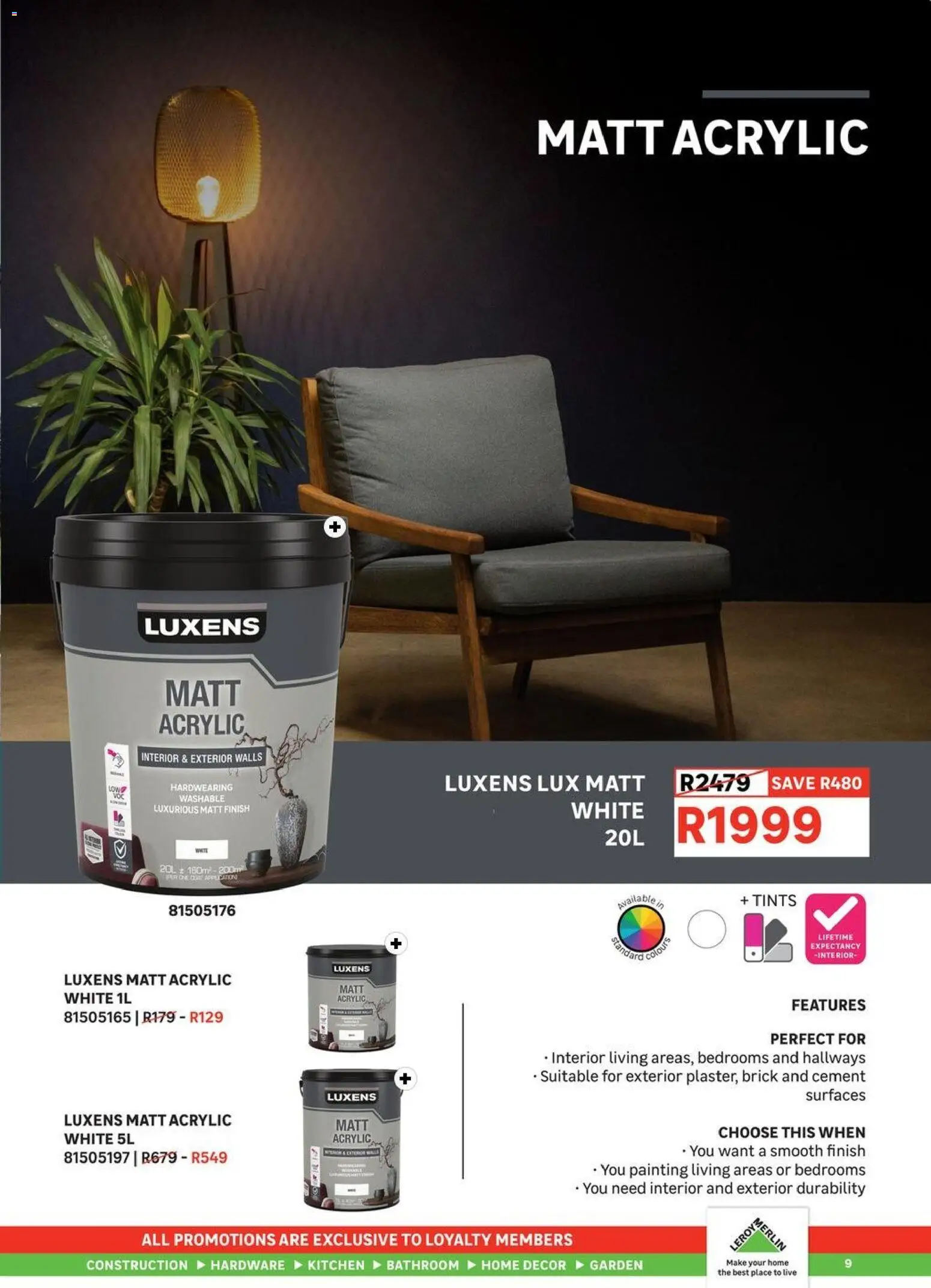 New Leroy Merlin catalogue – valid from 15.05.2026 | Page: 9 | Products: Cement
