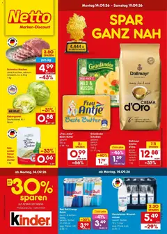 Netto Marken-Discount Prospekt Leonberg ab 14.09.2026 gültig