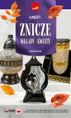 Pogląd oferty "POLOmarket gazetka - Znicze" - ważna od 11.09.2026