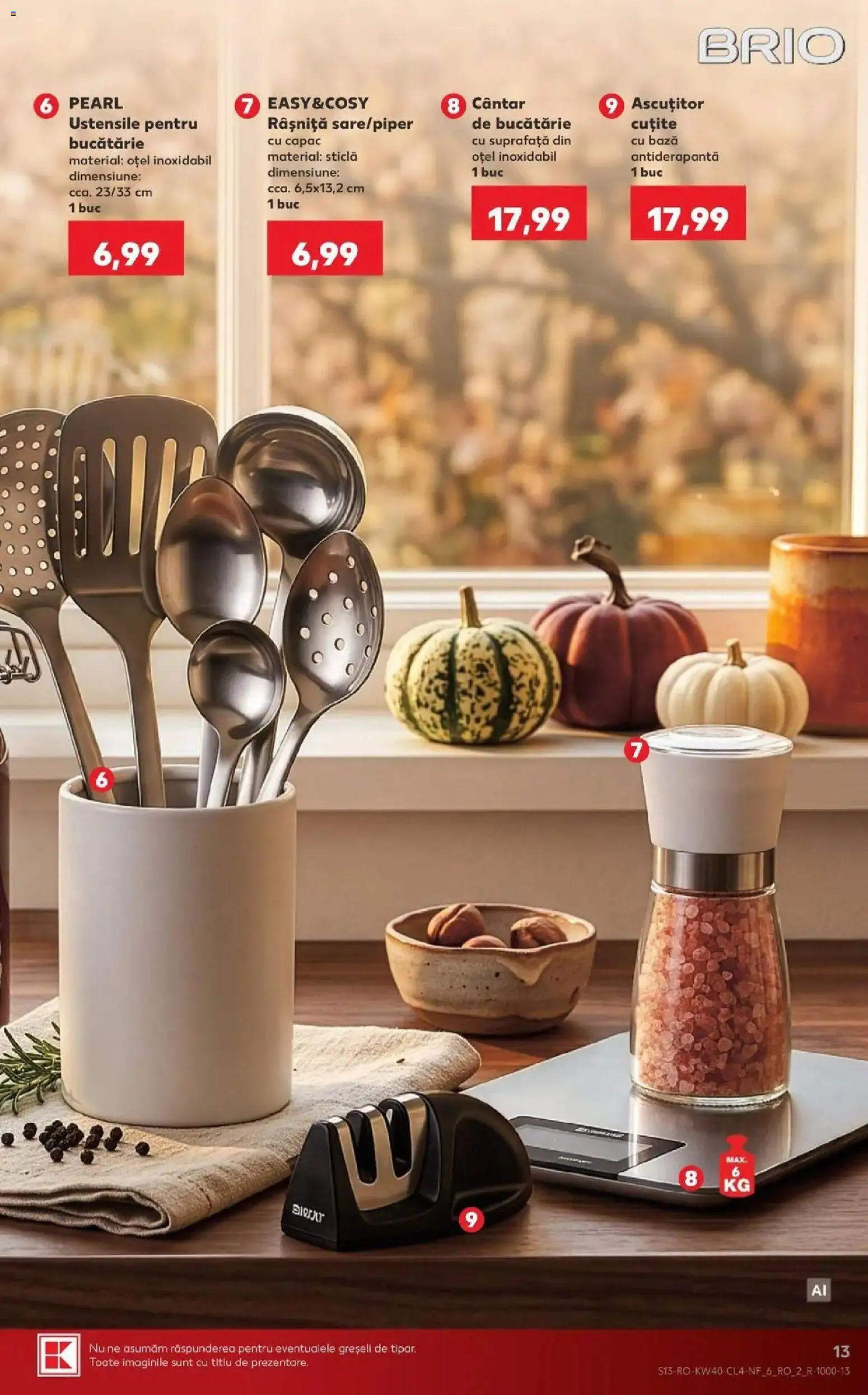 Kaufland Viseu de Sus 30.09.2026 - Revista si Oferta | Pagină: 13 | Produse: Cântar, Bucătărie