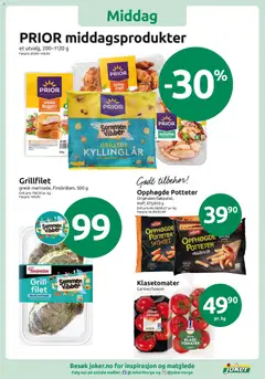 Forhåndsvisning av Joker kundeavis gyldig fra 18.05.2026 | Side: 7 | Produkter: Kylling, Rygeost, Søtpotet, Grill