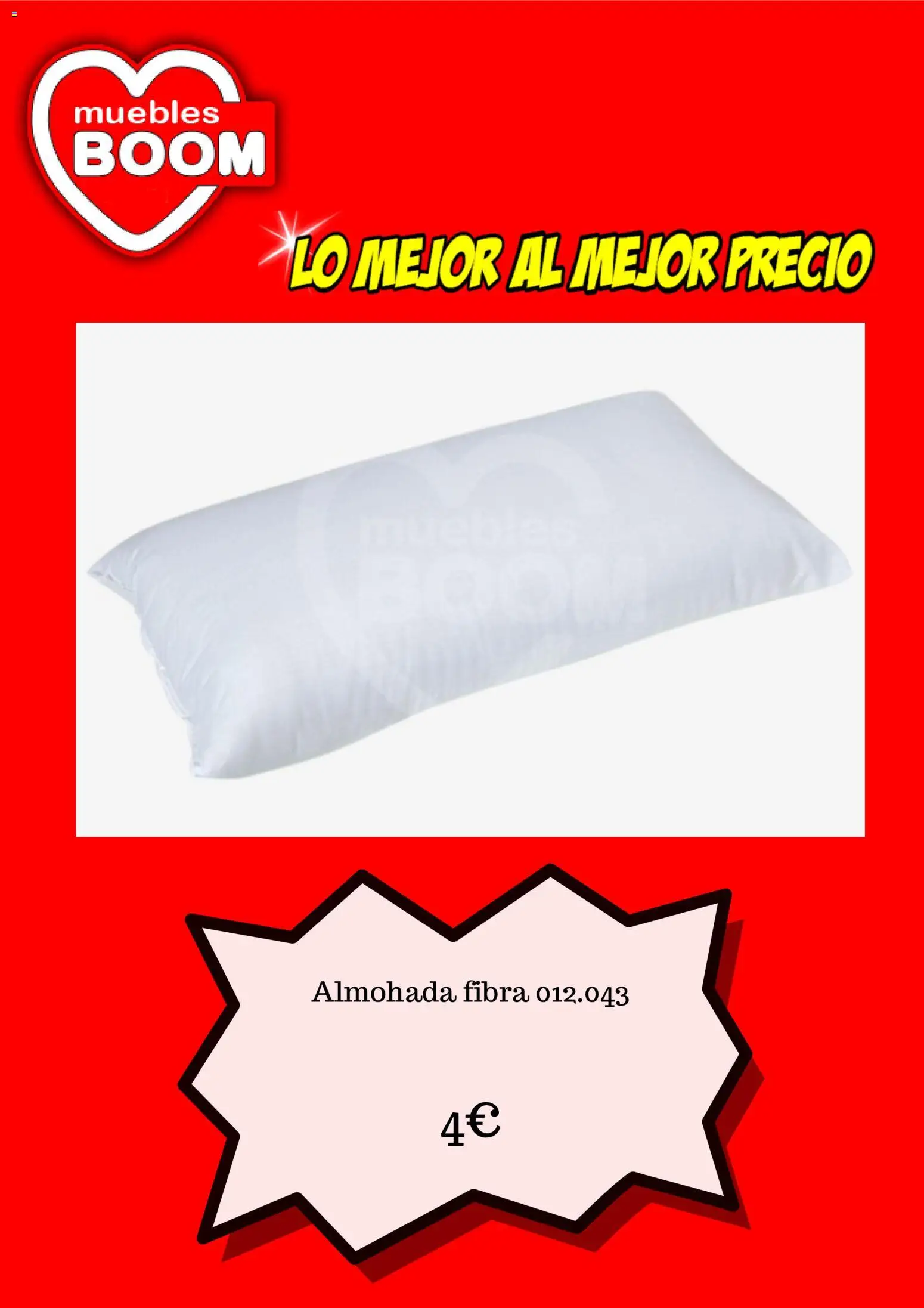 Muebles Boom folleto │ válido desde el 01.05.2026 | Página: 4 | Productos: Muebles, Almohada