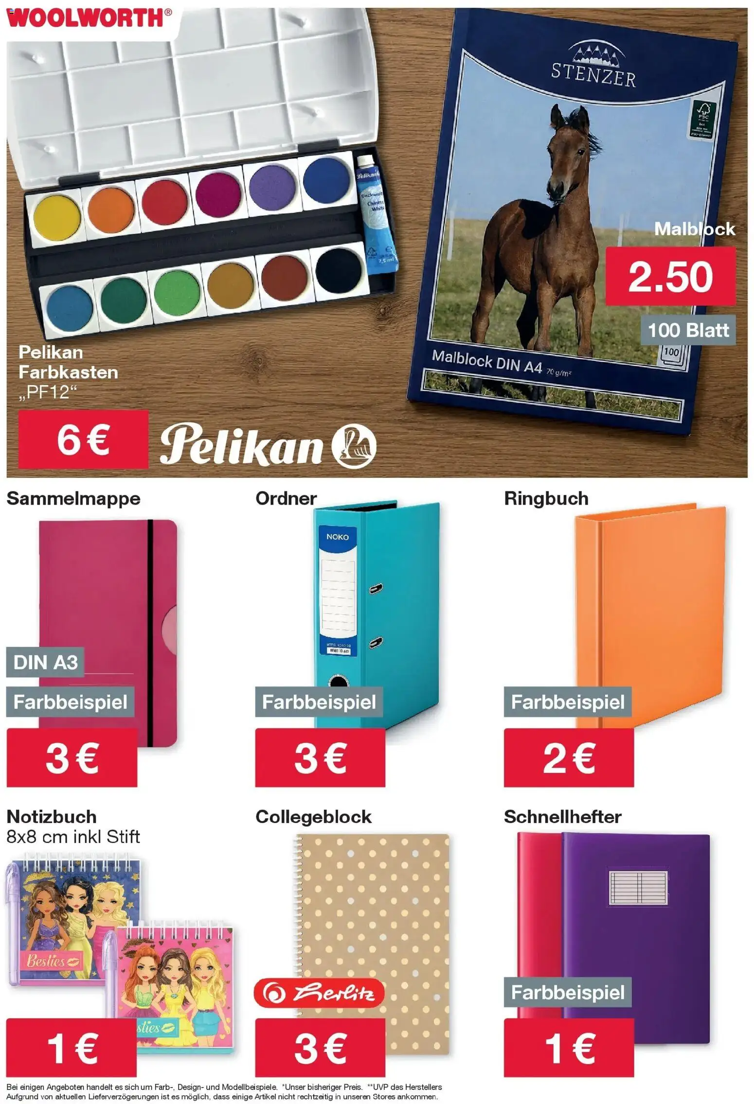 Woolworth Wochenangebote gültig ab 26.06.2026 | Seite: 11 | Produkte: Notizbuch