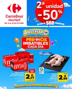Vista previa Carrefour Market folleto válido desde el 13/10/2026