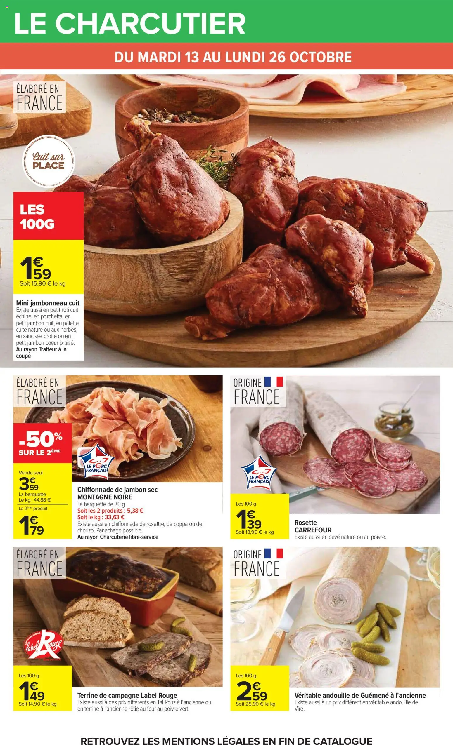 {H1} | Page: 21 | Produits: Four, Poivre, Rosette, Saucisse