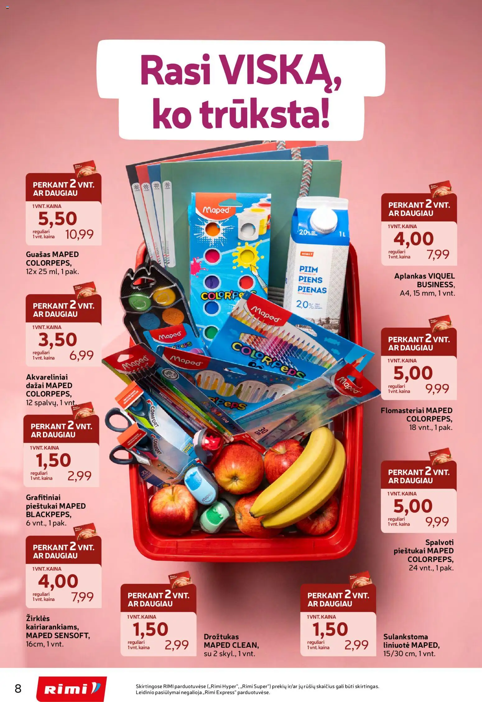 Rimi akcijos nuo 2026.07.28 | Puslapis: 8
