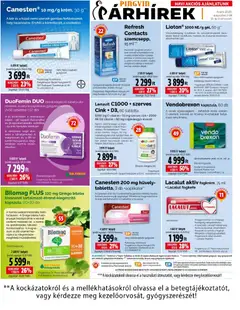 Pingvin Patika akciós újság - amely érvényes a következő dátumtól: 2026.08.01. | Oldal: 6 | Termékek: Ginkgo biloba, Lencse, Bor, Erősítő