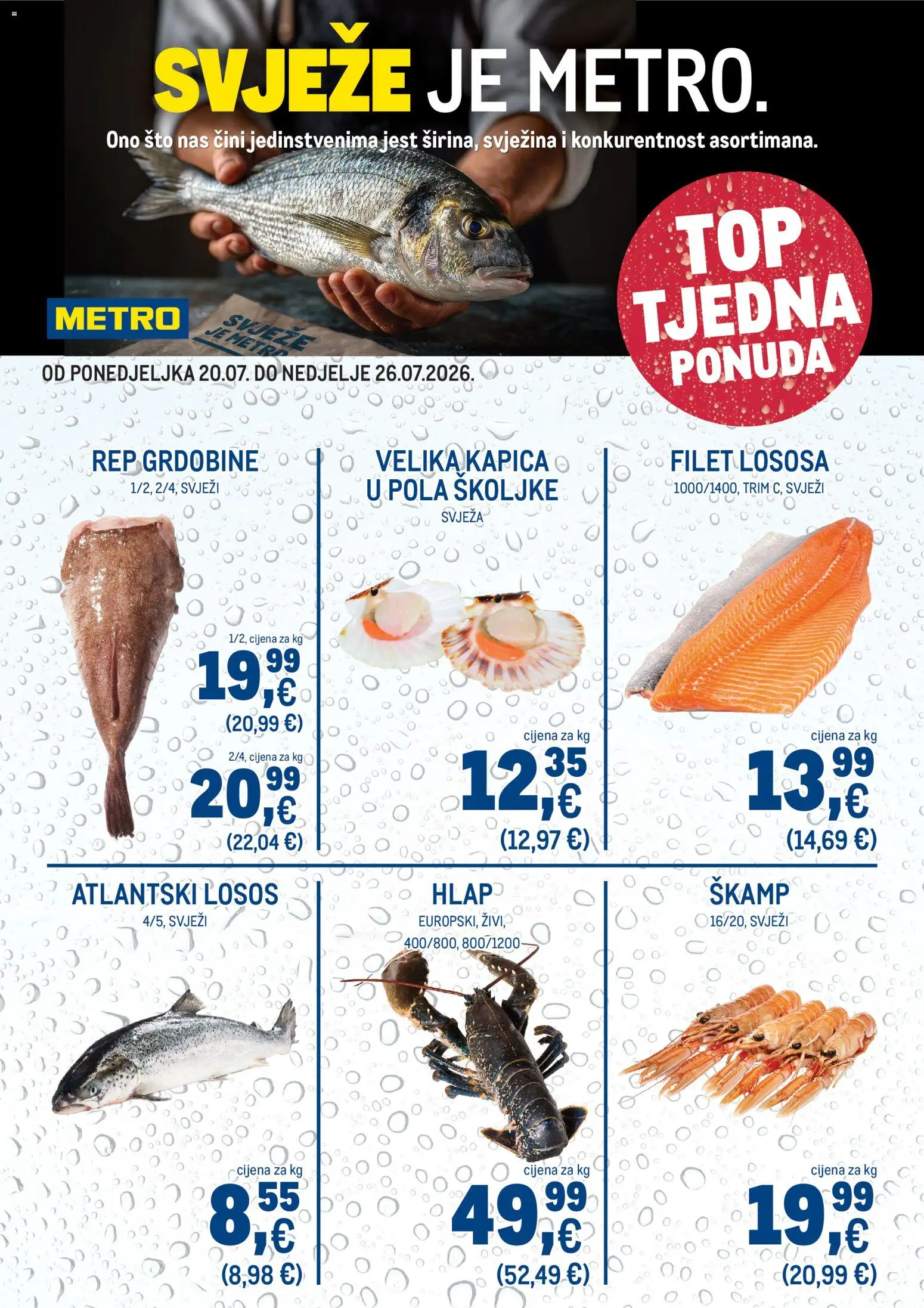 Metro katalog | vrijedi od 20.07.2026 | Stranica: 3 | Proizvodi: Losos