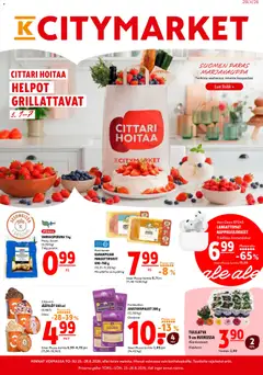 K-Citymarket-mainoslehti voimassa 25/06/2026 alkaen