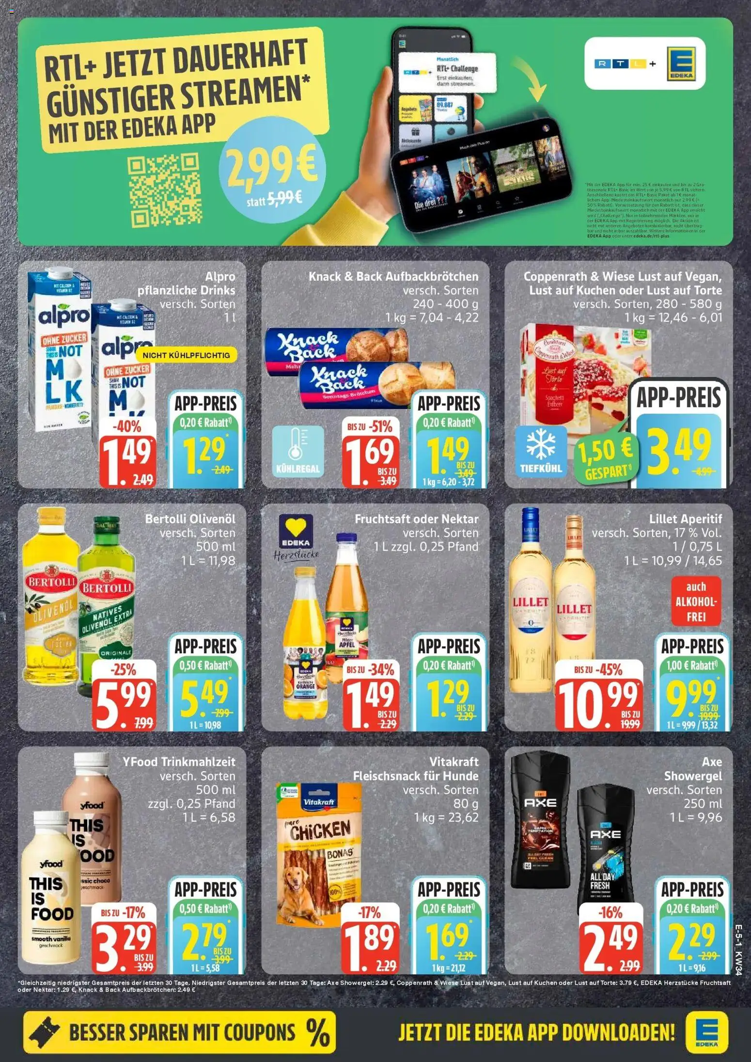 Marktkauf Prospekt Grevesmühlen (ab 17.08.2026) » Angebote online | Seite: 5 | Produkte: Lillet, YFood, Alkohol, Zucker