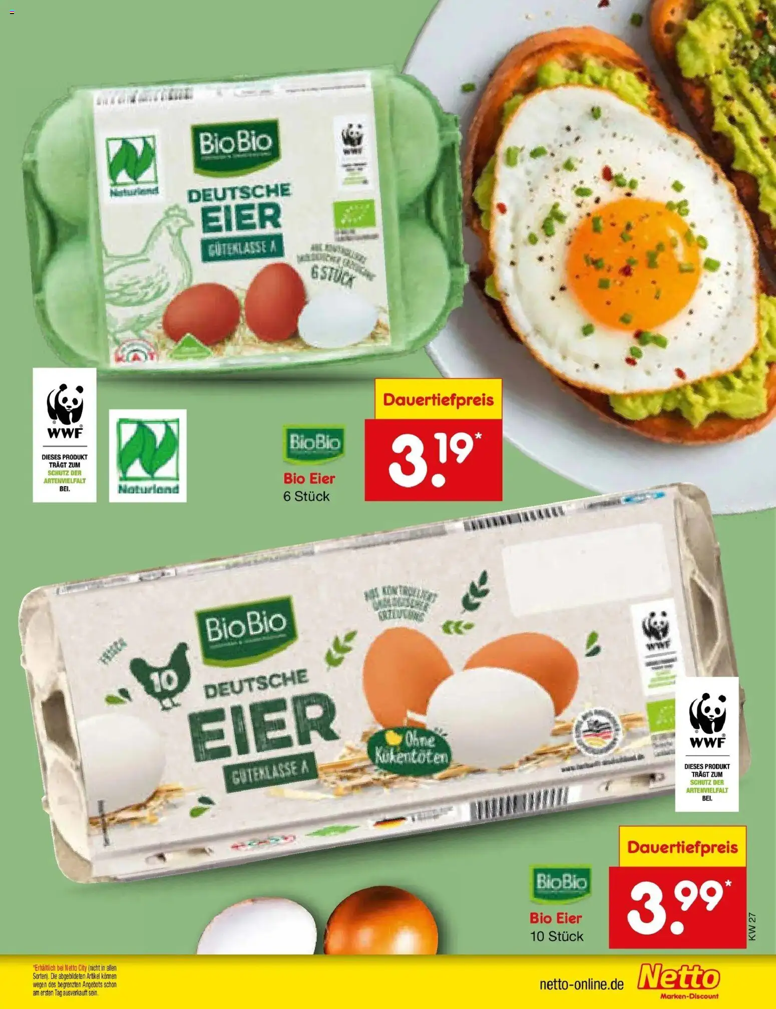 Netto Marken-Discount Prospekt Bad Friedrichshall – gültig ab 29.06.2026 | Seite: 19 | Produkte: Eier