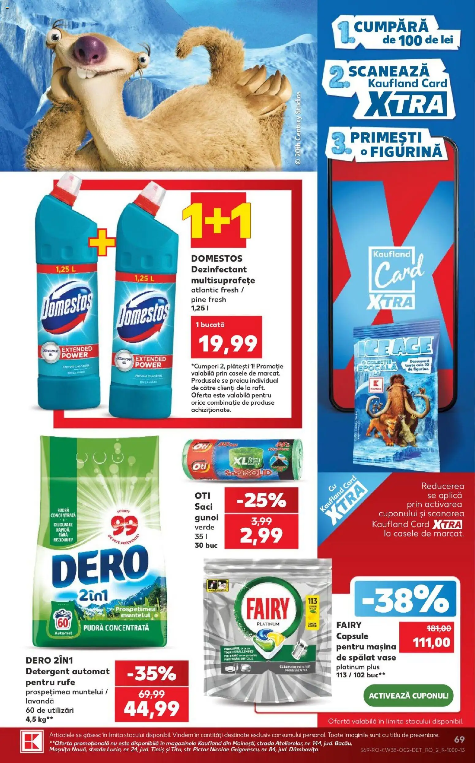 Kaufland Slatina 16.09.2026 - Revista si Oferta | Pagină: 69 | Produse: Solid, Aplică, Dezinfectant, Plus