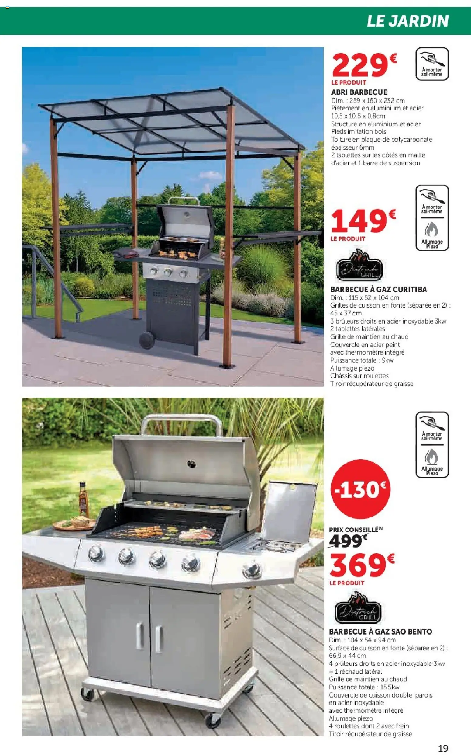 {H1} | Page: 19 | Produits: Barbecue, Thermomètre, Bento, Suspension