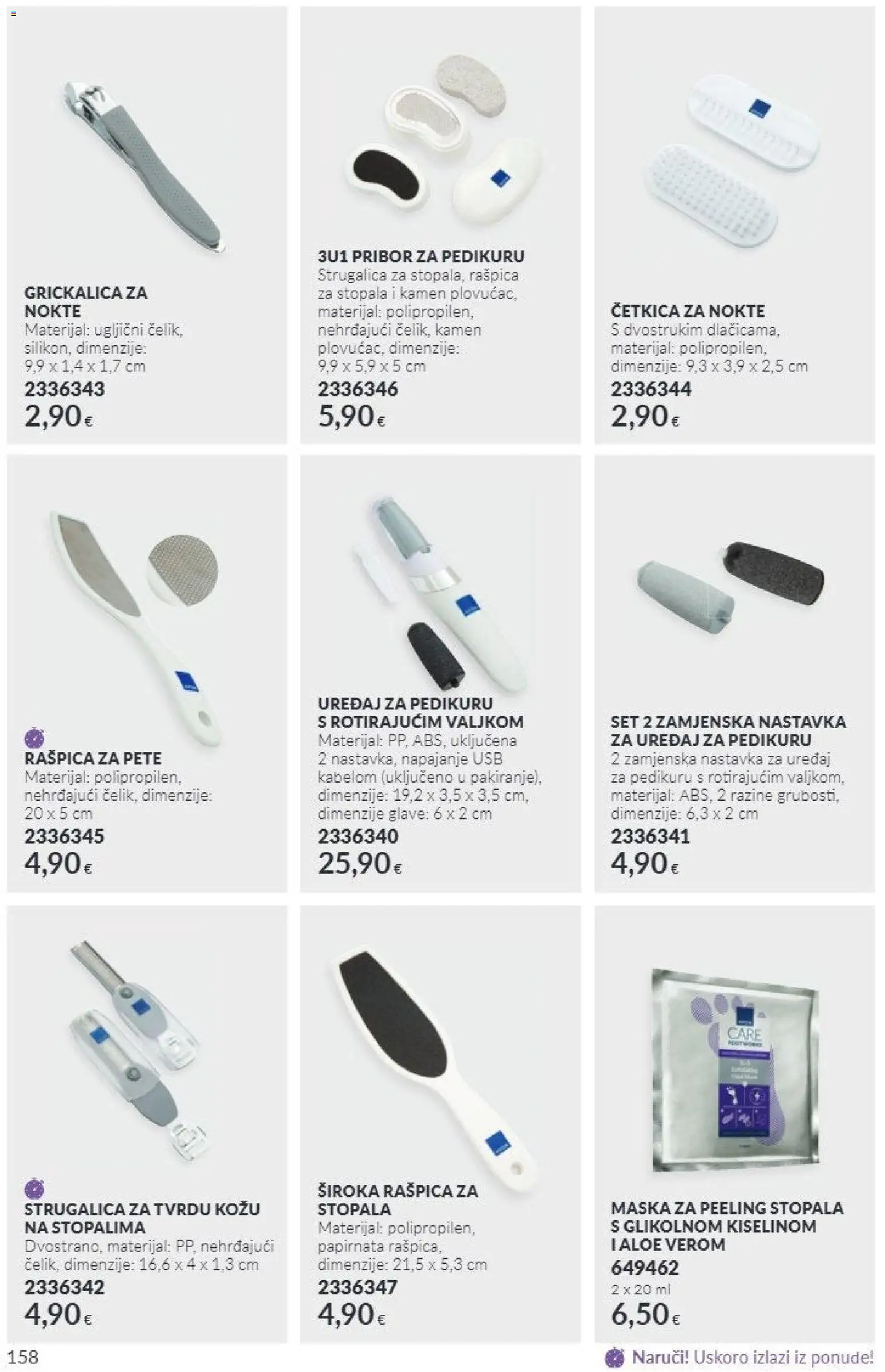 Avon katalog | vrijedi od 01.10.2026 | Stranica: 158 | Proizvodi: Strugalica, Maska, USB