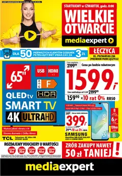 Pogląd oferty "Mediaexpert promocje - Wielkie otwarcie Łęczyca" - ważna od 03.09.2026