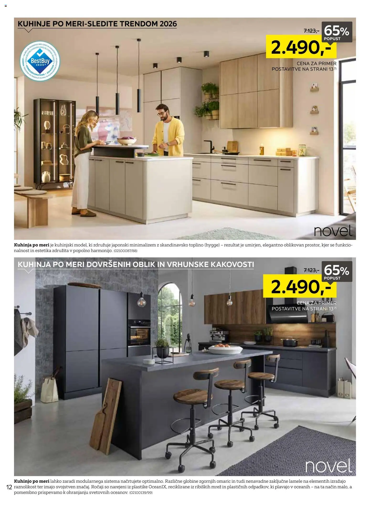 Novi XXXL Lesnina katalog ponudbe – veljaven od 01.06.2026 | Stran: 12 | Izdelki: Kuhinja