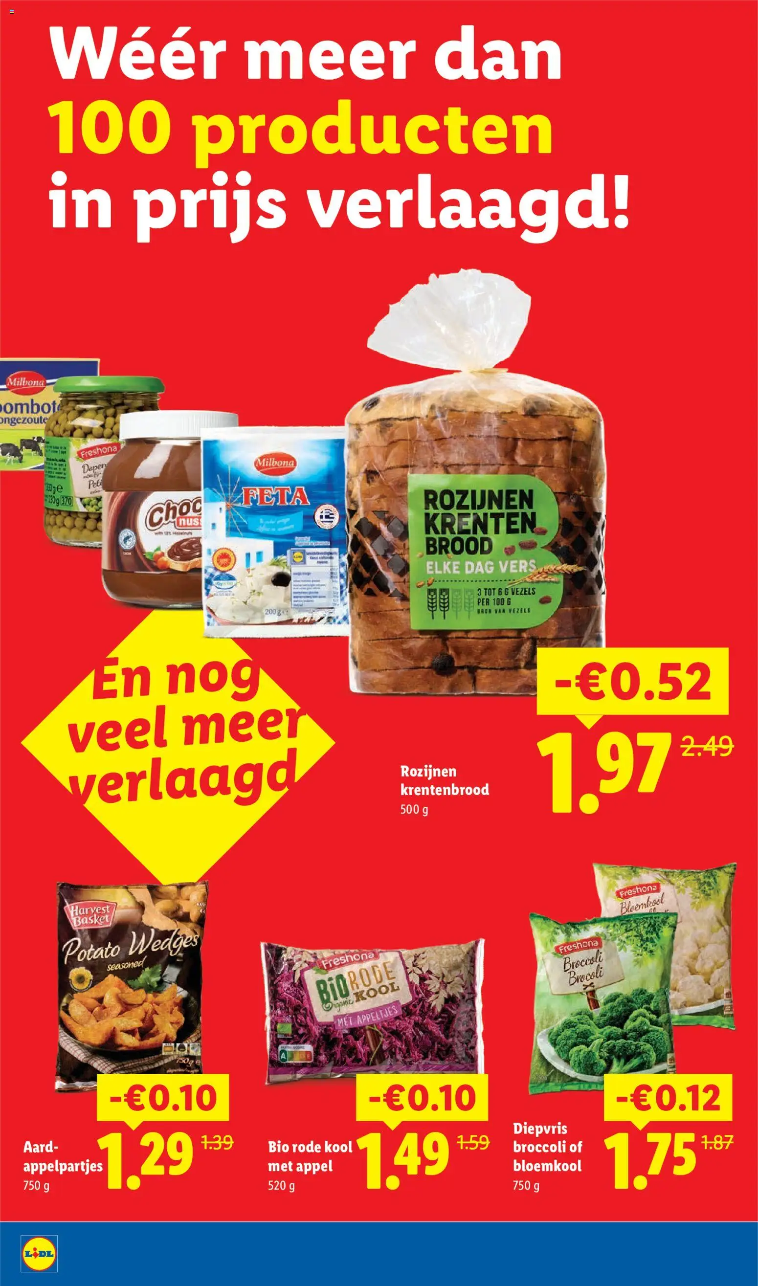 {H1} | Pagina: 25 | Producten: Bloemkool, Brood, Feta, Appel