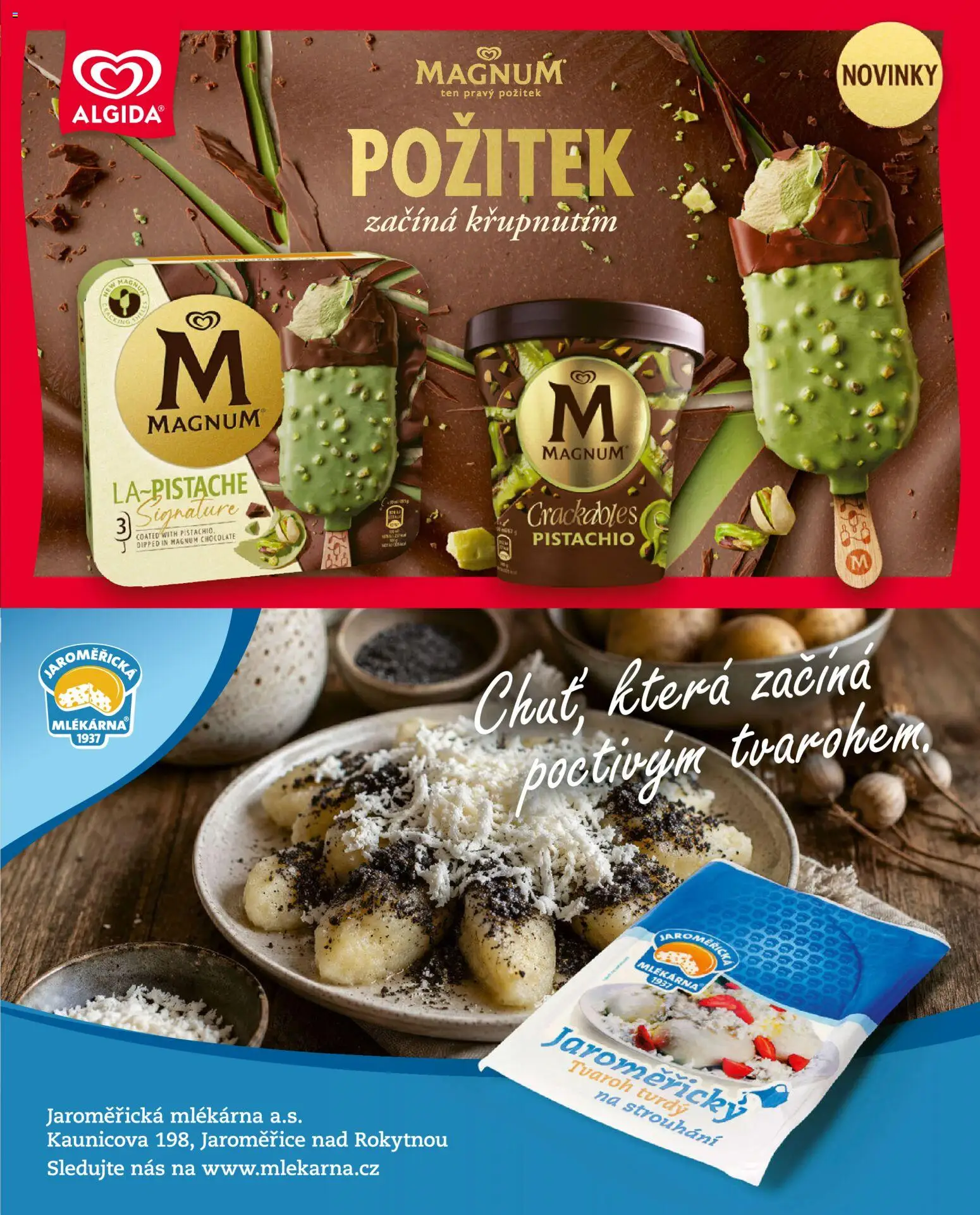Billa leták - Gusto: Podzim 2026 od 01.09.2026 | Strana: 109 | Produkty: Tvaroh, Magnum