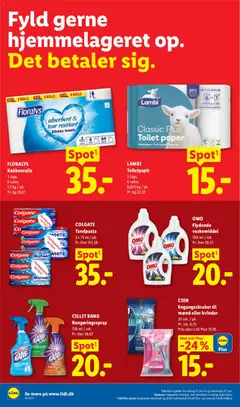 Lidl - Tilbudsavis gyldig fra 21.06.2026 | Side: 16 | Produkter: Tandpasta, Toilet, Søm