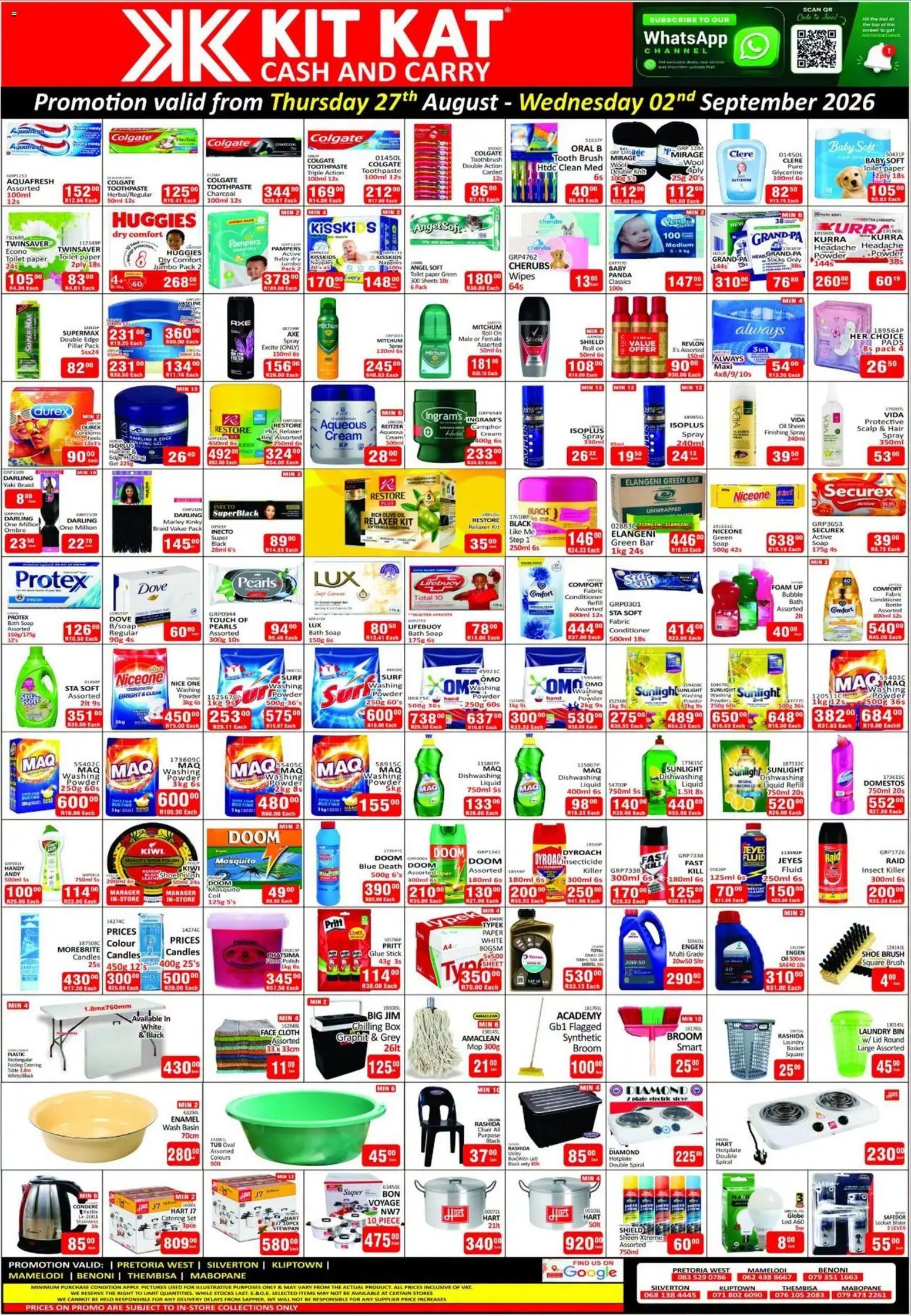 New KIT KAT Cash & Carry catalogue – valid from 27/08/2026 | Page: 3 | Products: Basket, Kiwi, Foam, Relaxer